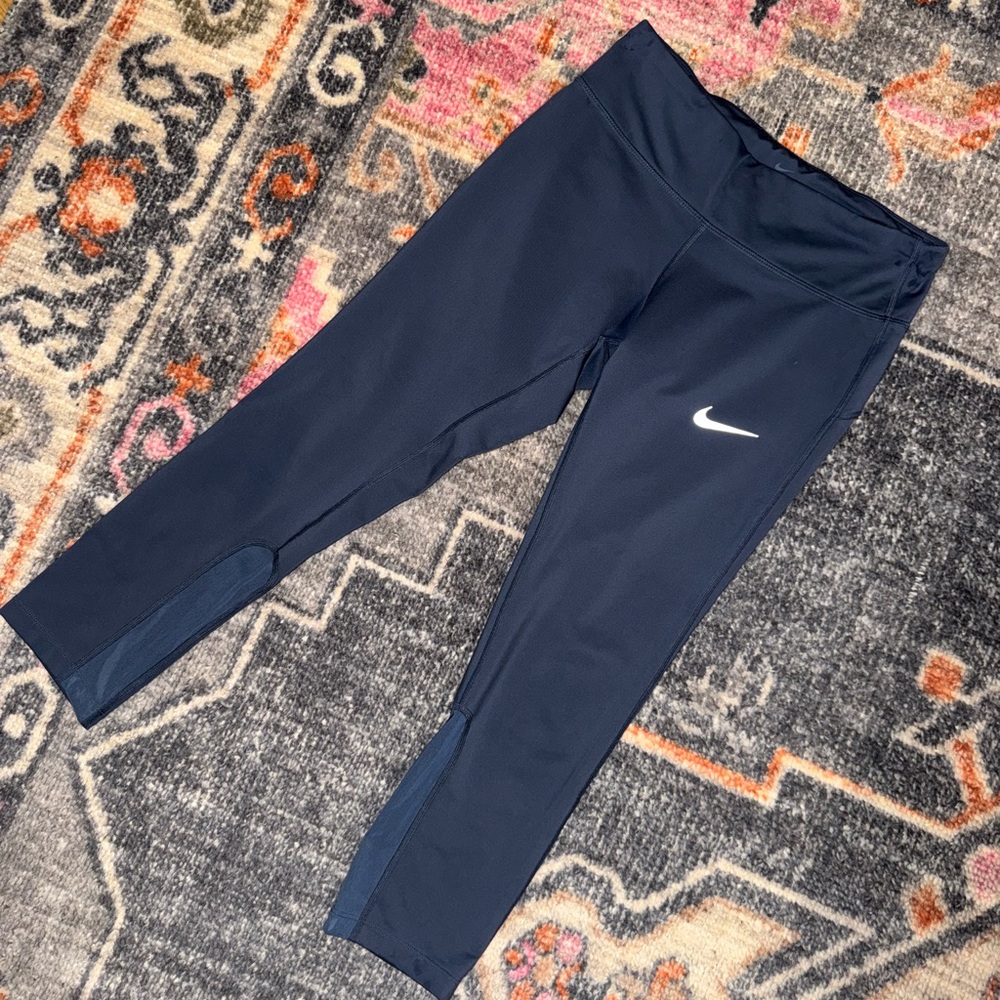 Women’s Nike Running Leggings – Navy | Size S